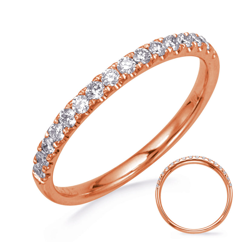 Rose Gold Wedding Band - EN8313-B1RG