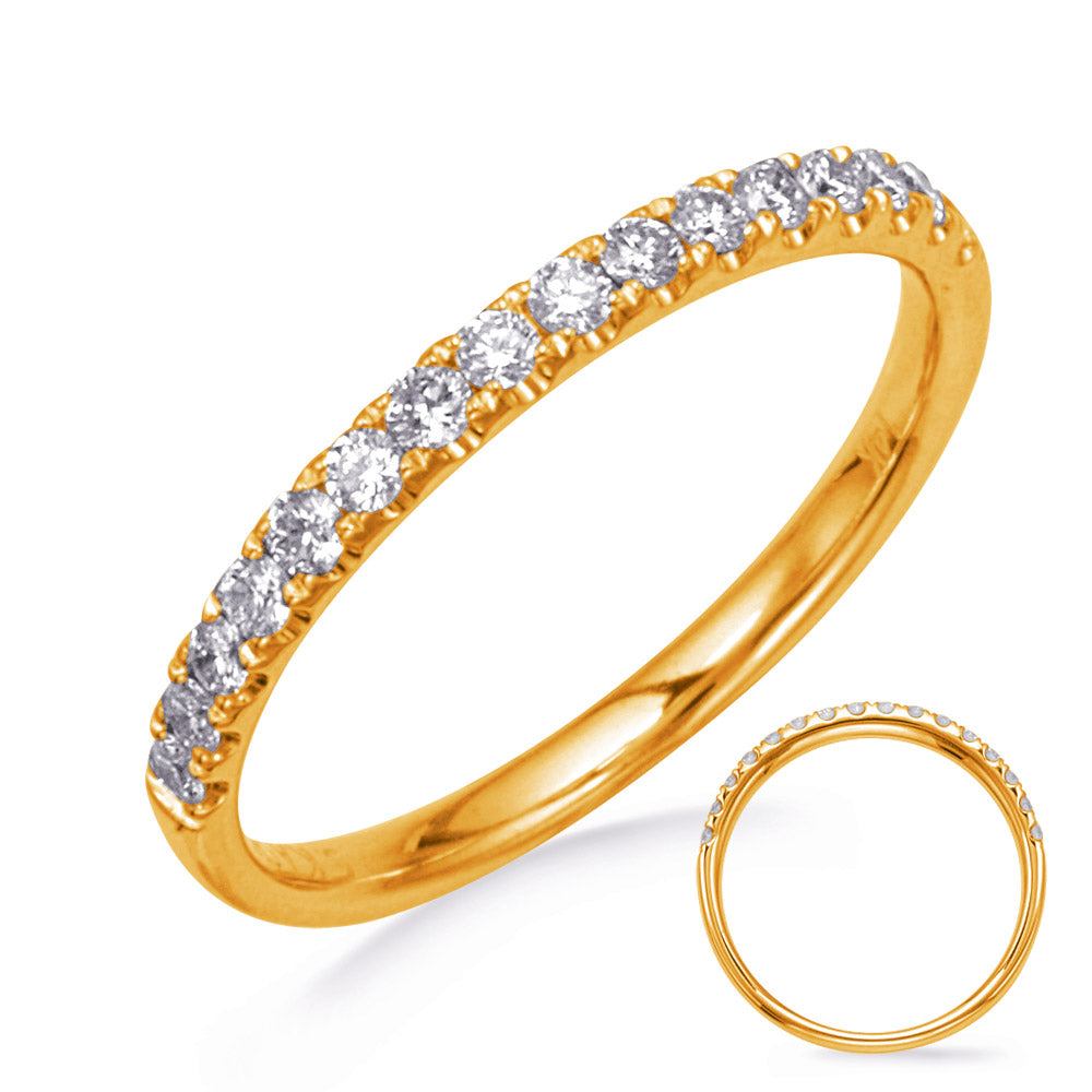 Yellow Gold Wedding Band - EN8313-B1YG