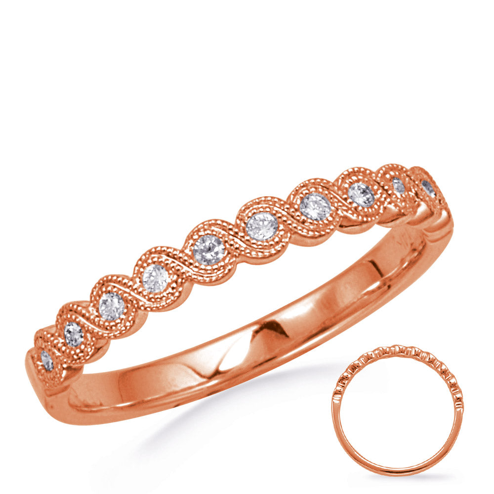 Rose Gold Wedding Band - EN8314-BRG