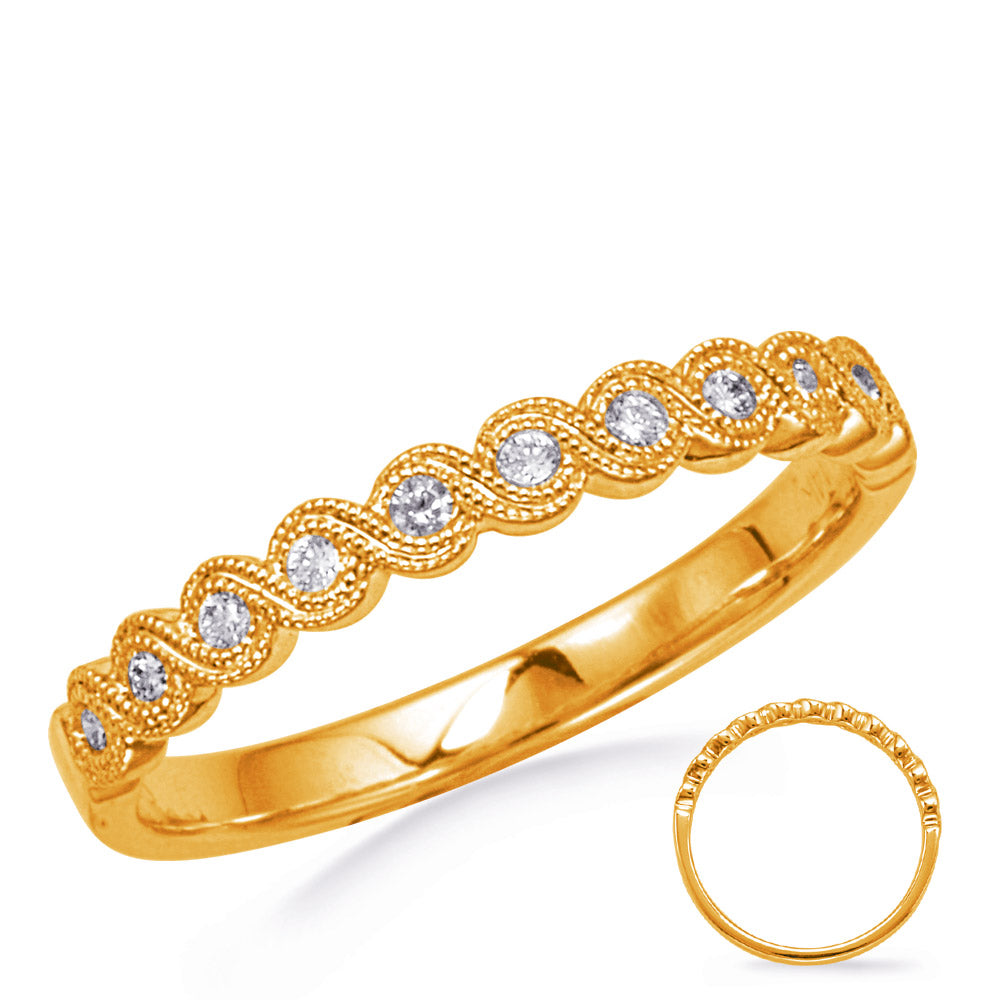 Yellow Gold Wedding Band - EN8314-BYG