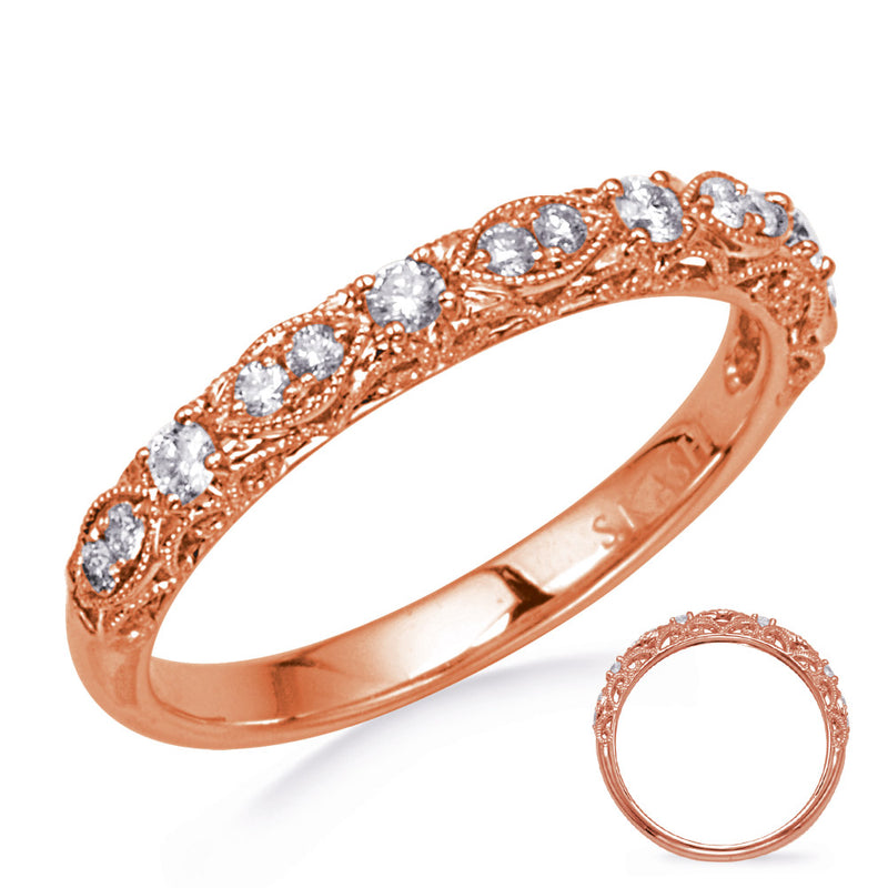 Rose Gold Diamond Band - EN8315-BRG