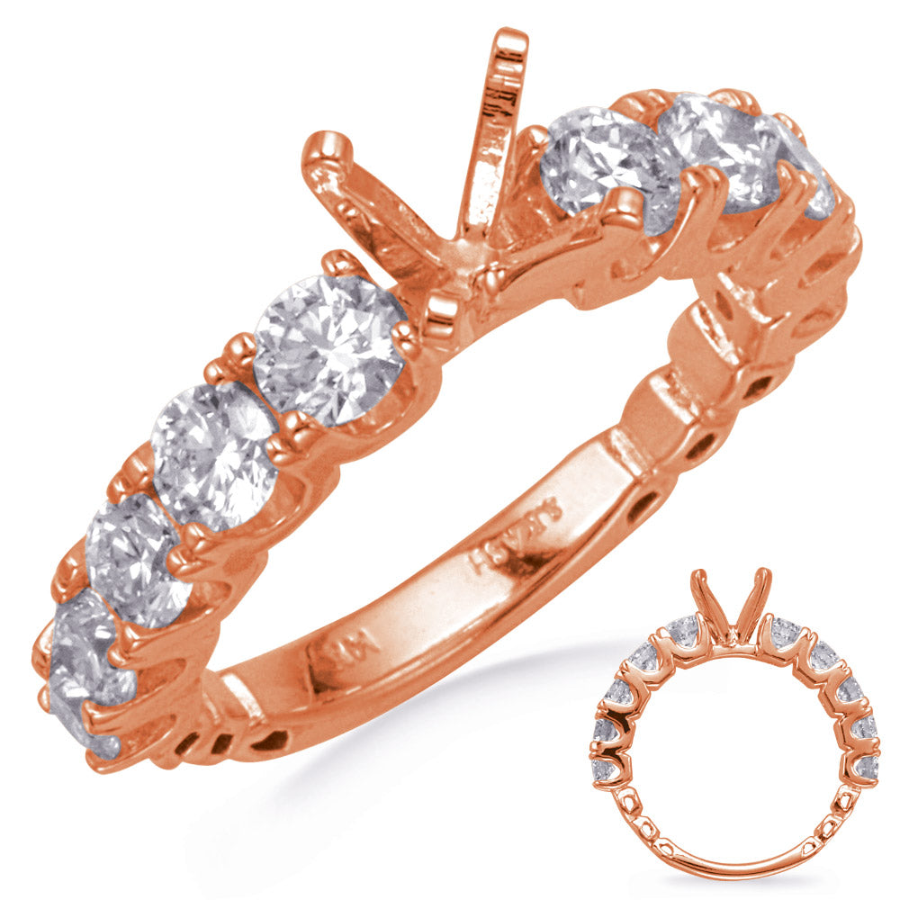 Rose Gold Engagement Ring - EN8325RG