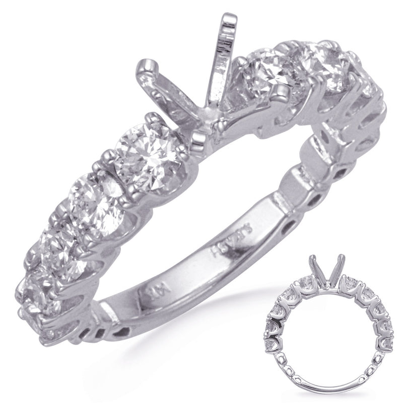 White Gold Engagement Ring - EN8325WG