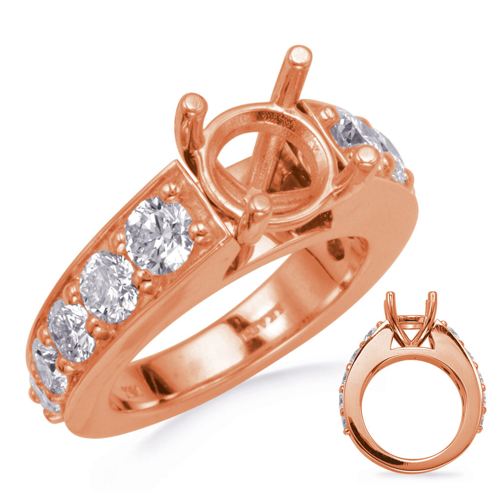 Rose Gold Engagement Ring - EN8326RG