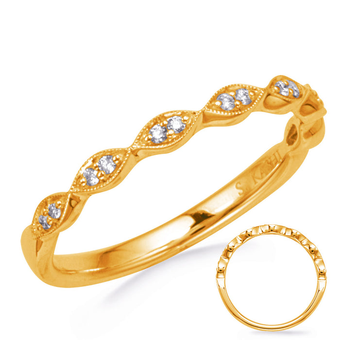 Yellow Gold Matching Band - EN8327-B1YG