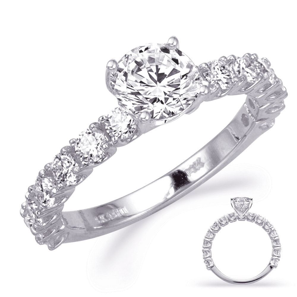 Platinum Engagement Ring - EN8328-PL