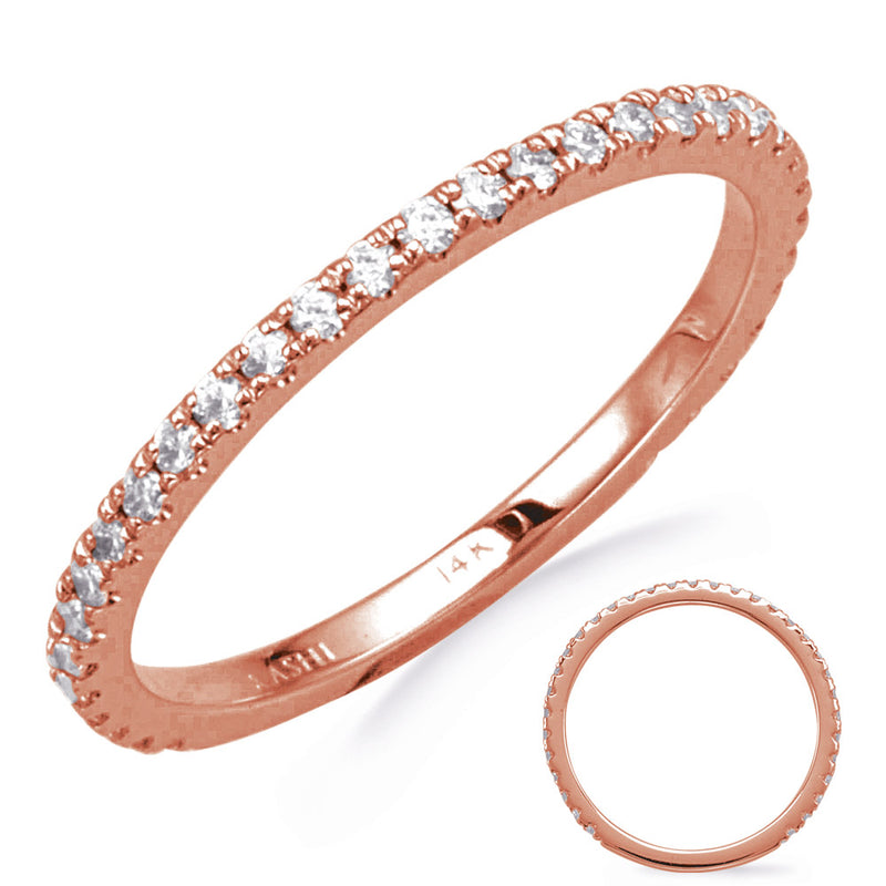 Rose Gold Wedding Band - EN8330-BRG