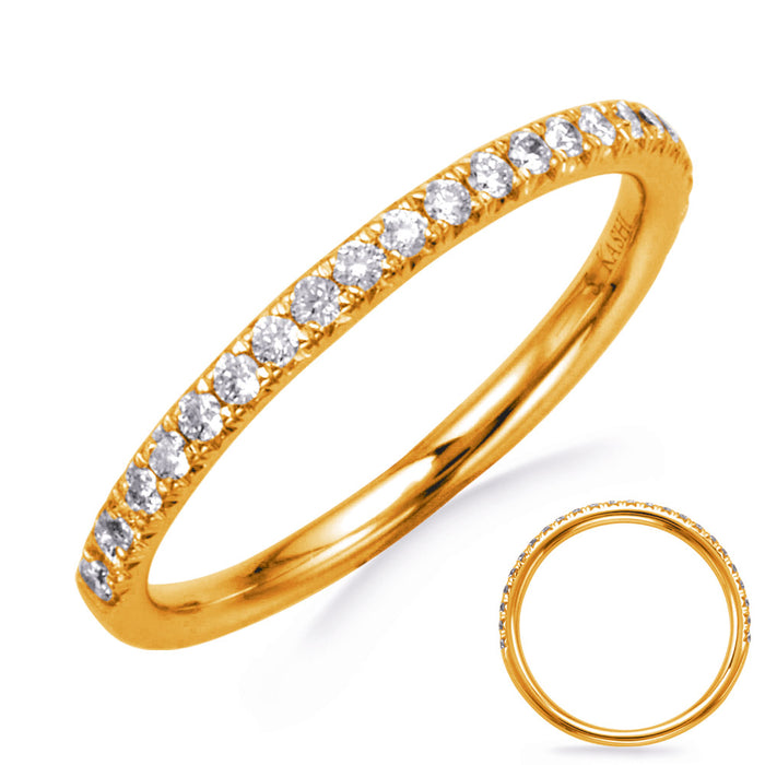 Yellow Gold Wedding Band - EN8335-B1YG