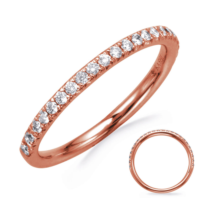 Rose Gold Wedding Band - EN8335-B50RG