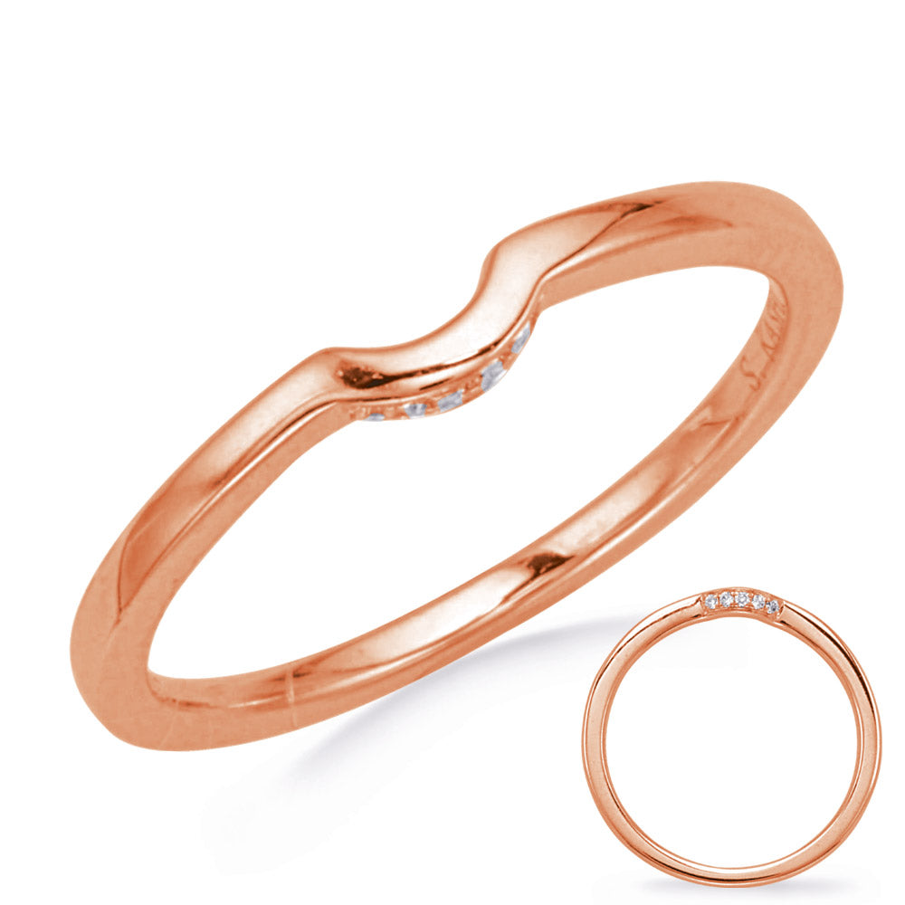 Rose Gold Wedding Band - EN8344-B1RG