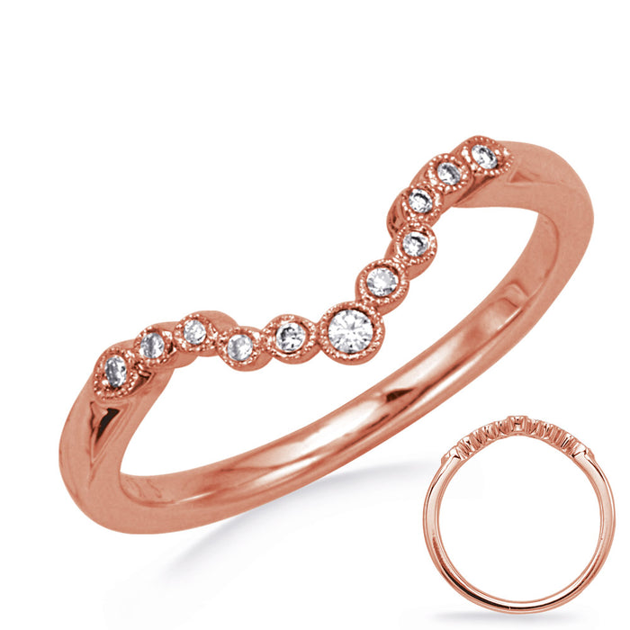 Rose Gold Wedding Band - EN8355-B125RG