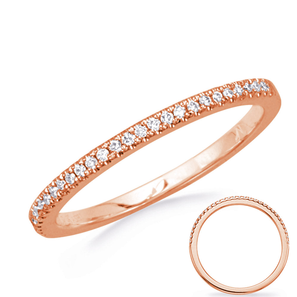 Rose Gold Matching Band - EN8356-BRG