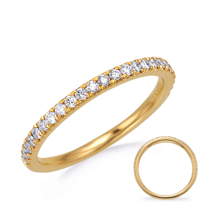 Yellow Gold Wedding Band - EN8367-B8X6MYG