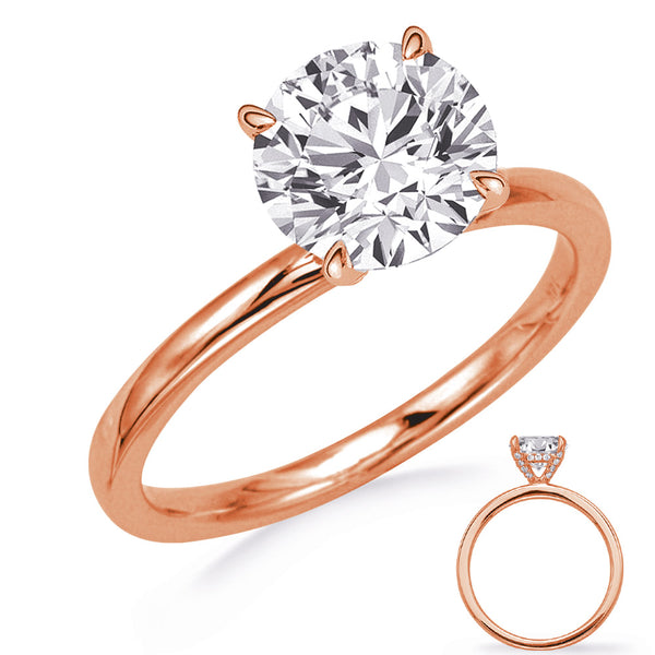 Rose Gold Engagement Ring - EN8372-125RG