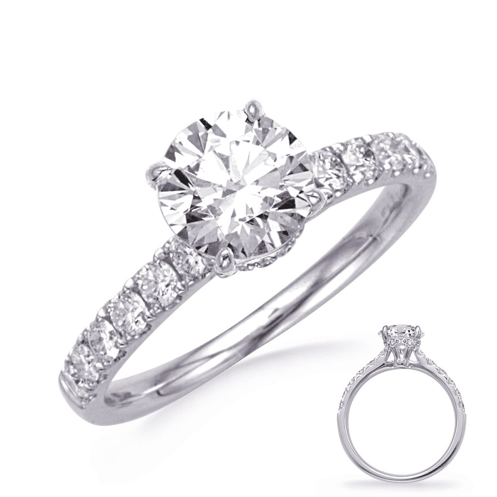 Platinum Engagement Ring - EN8394-15PL