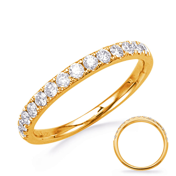 Yellow Gold Matching Band - EN8394-BYG