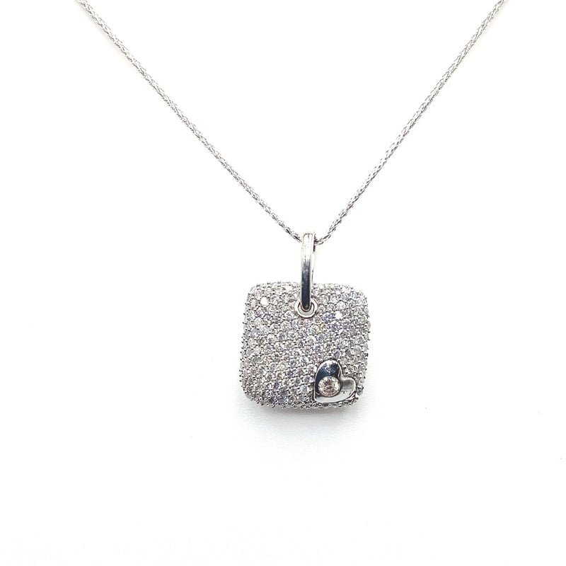 #10104140 DIAMOND PAVE PENDANT