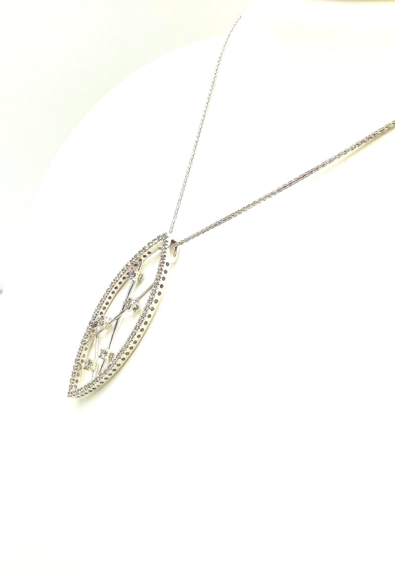 #AK64175 FANCY DIAMOND PENDANT