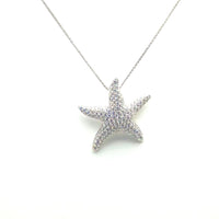 #AK79801 STARFISH DIAMOND PENDANT