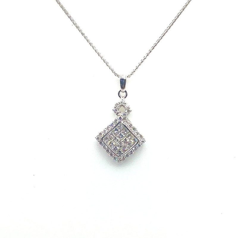 #10131030 FANCY DIAMOND PENDANT