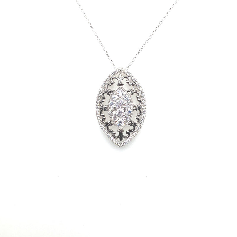 #AK64716 FANCY DIAMOND PENDANT