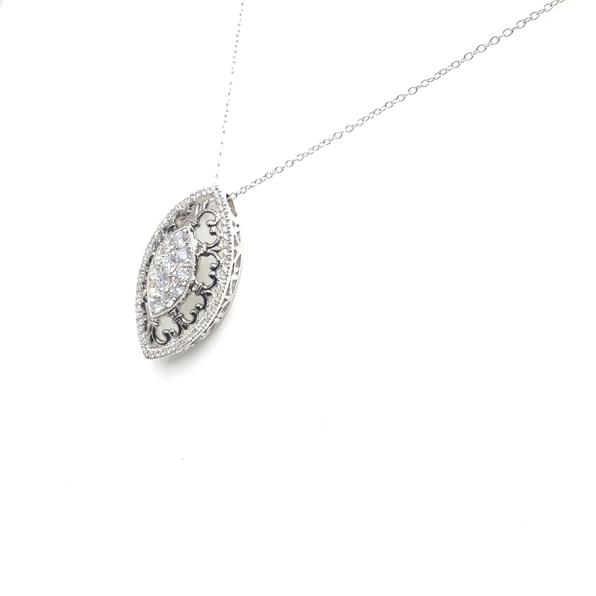 #AK64716 FANCY DIAMOND PENDANT