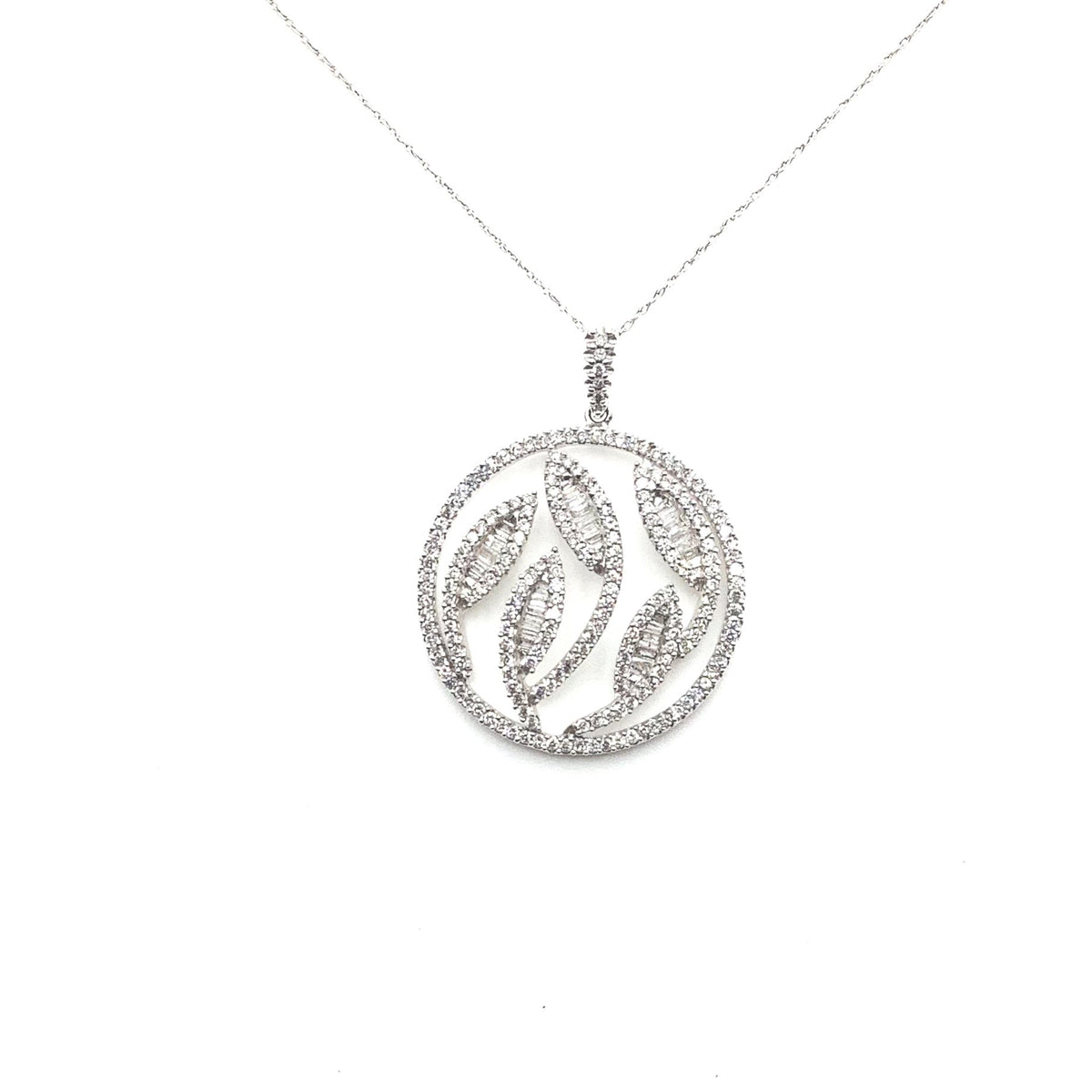 #AK59279 STYLISH DIAMOND PENDANT