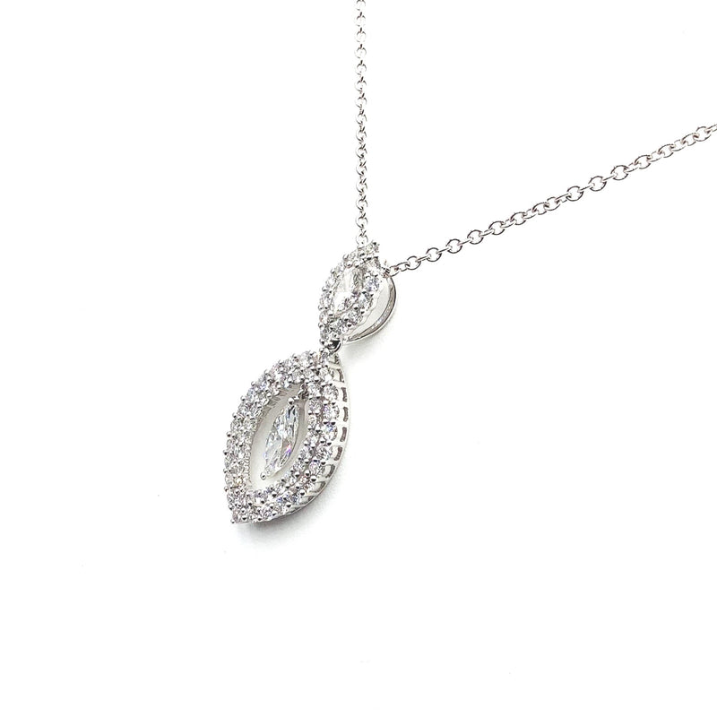 #10147120 DANGLING MARQUISE DIAMOND PENDANT