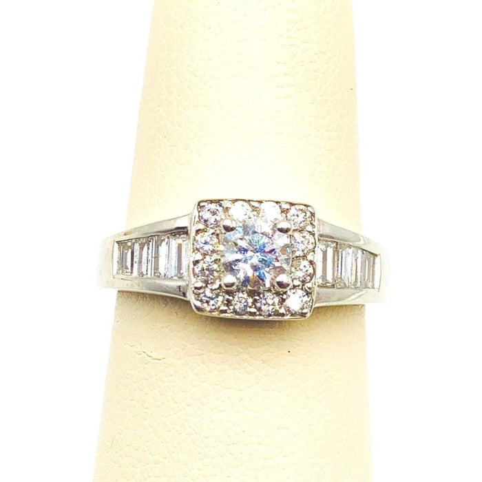 #AK38843 SOLITAIRE DIAMOND RING