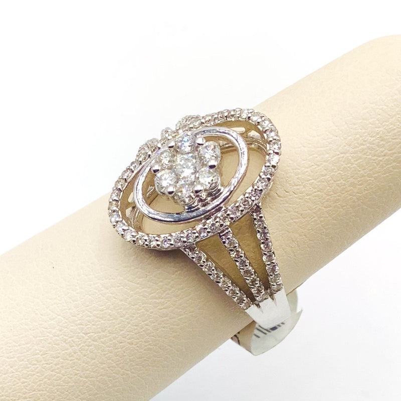 #AK38501 FANCY OVAL SHAPE DIAMOND RING