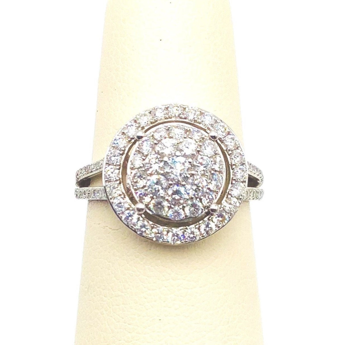 #10140198 FANCY ROUND DIAMOND RING