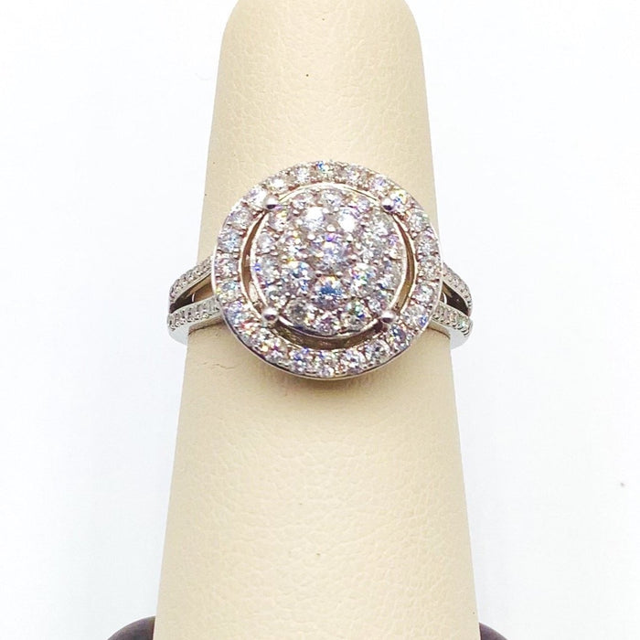 #10140198 FANCY ROUND DIAMOND RING