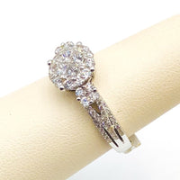 #AK78133 CLUSTER DIAMOND RING