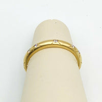 #10098452 FANCY THIN DIAMOND BAND