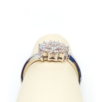 #10133535 FLOWER DIAMOND RING