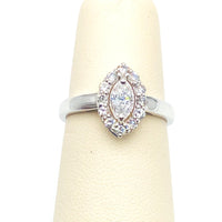 #10099216 MARQUISE SOLITAIRE DIAMOND RING