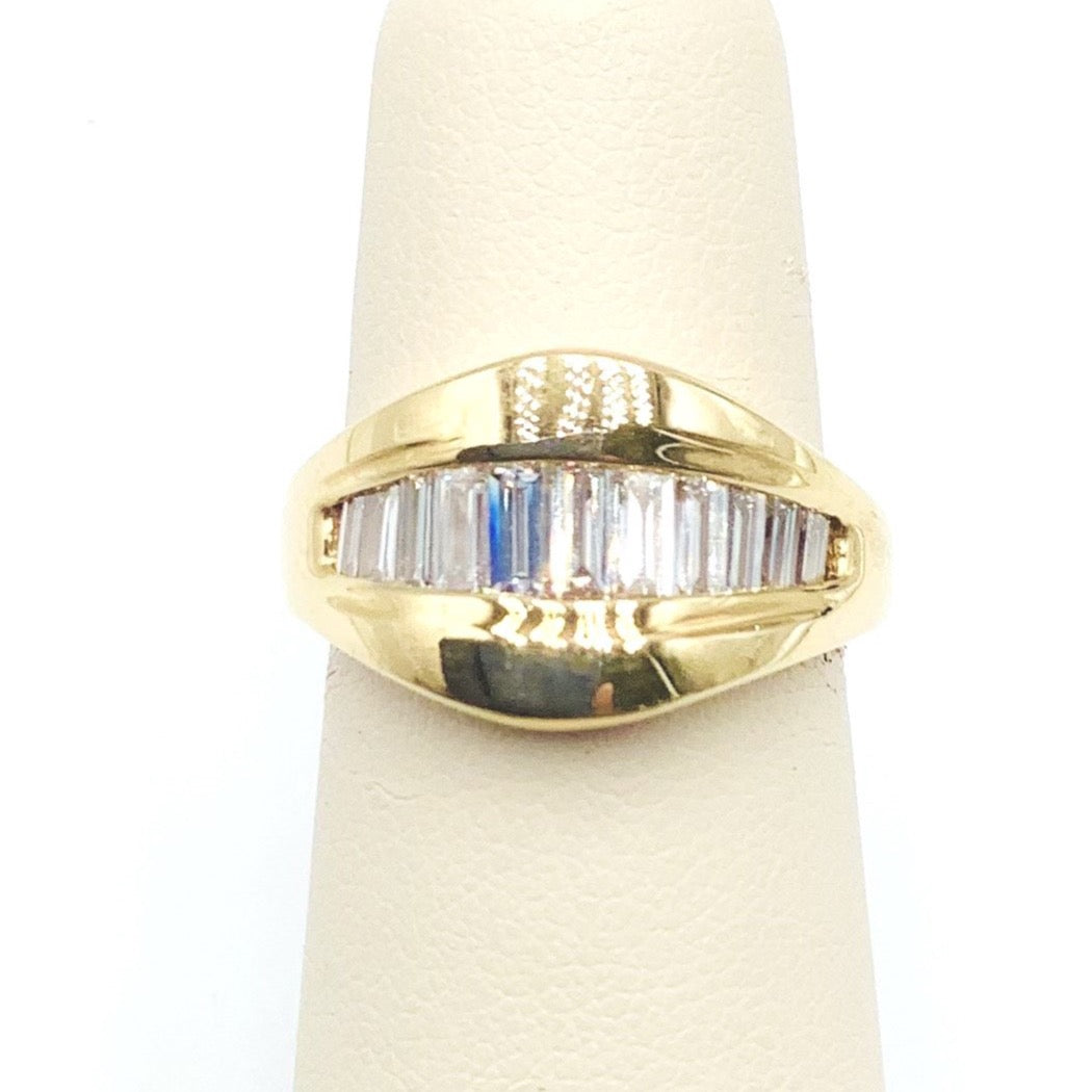 #10105122  BAGUETTE DIAMOND BAND RING