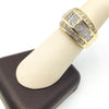 #10055595 WIDE PRINCESS AND BAGUETTE DIAMOND RING