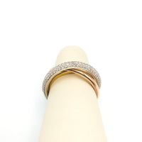 #AK59664 CRISS CROSS RING