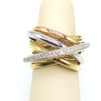 #AK79566 CRISS CROSS RING