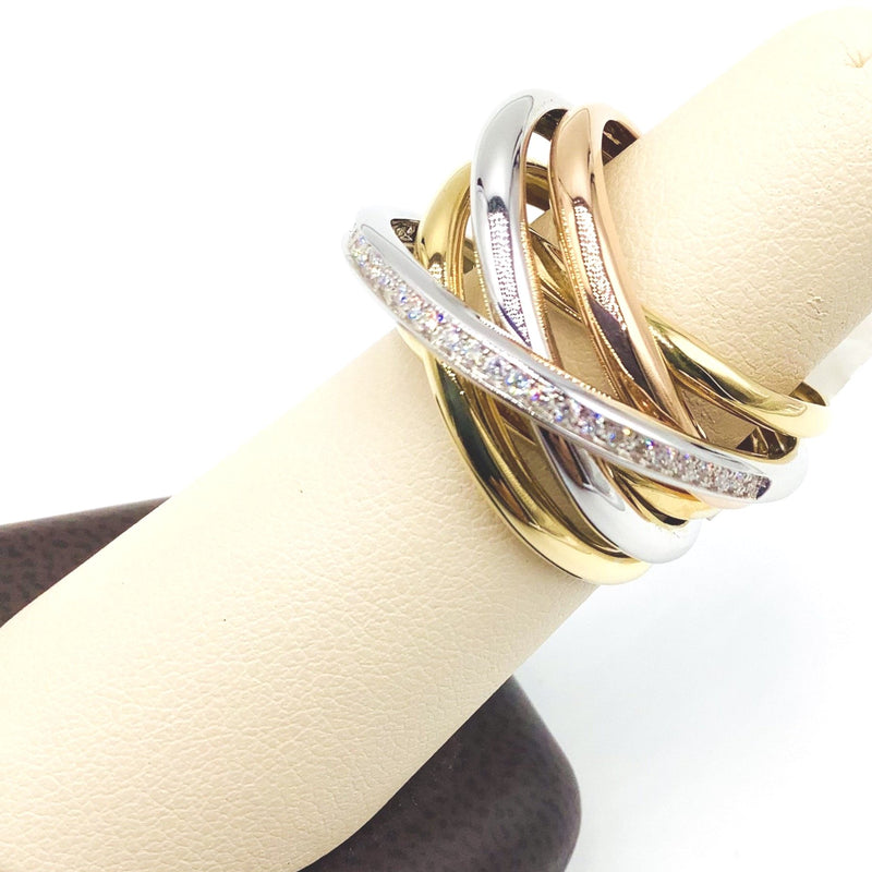 #AK79566 CRISS CROSS RING