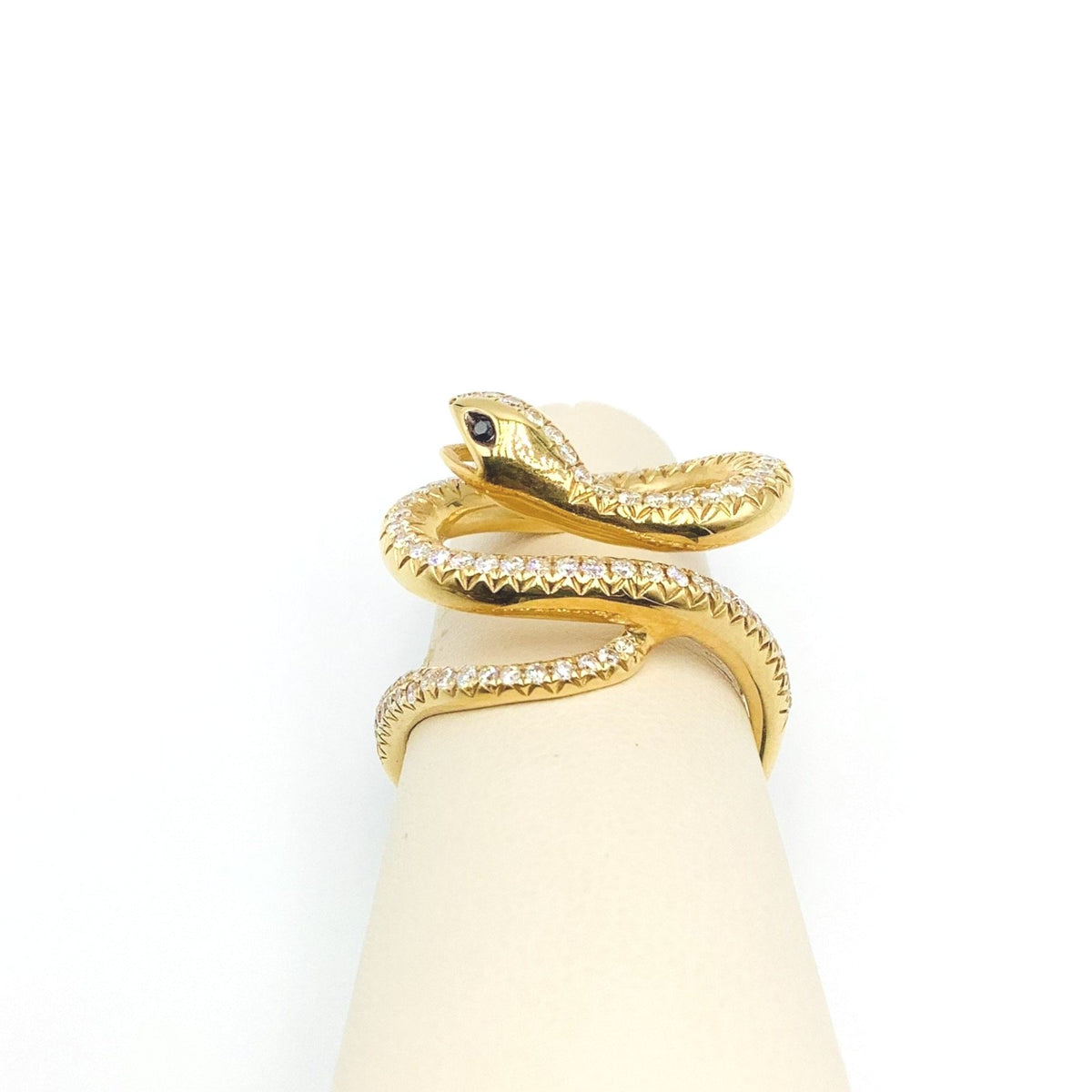 #10122634 DIAMOND SNAKE RING