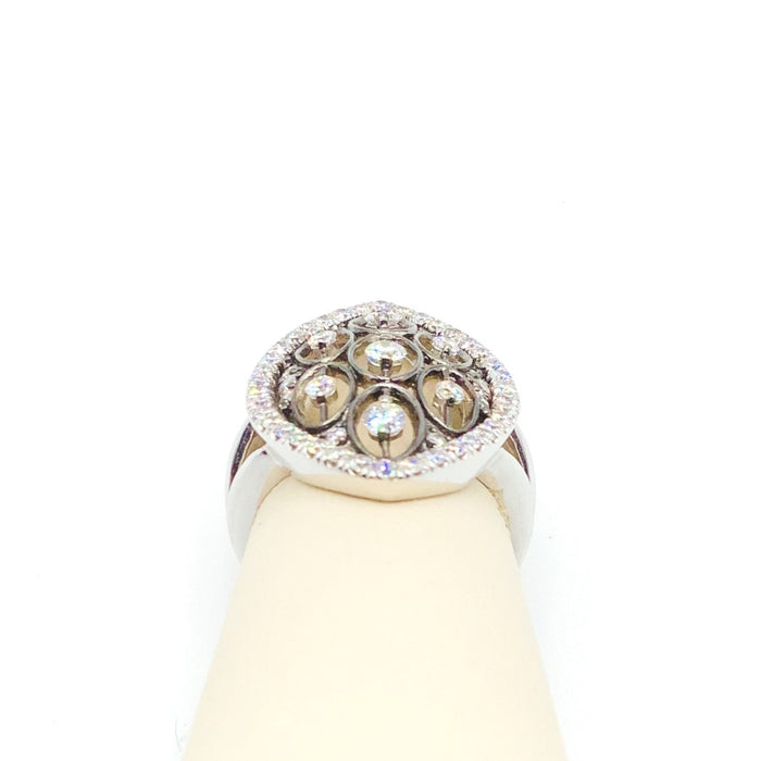 #AK64156 OVAL DIAMOND RING