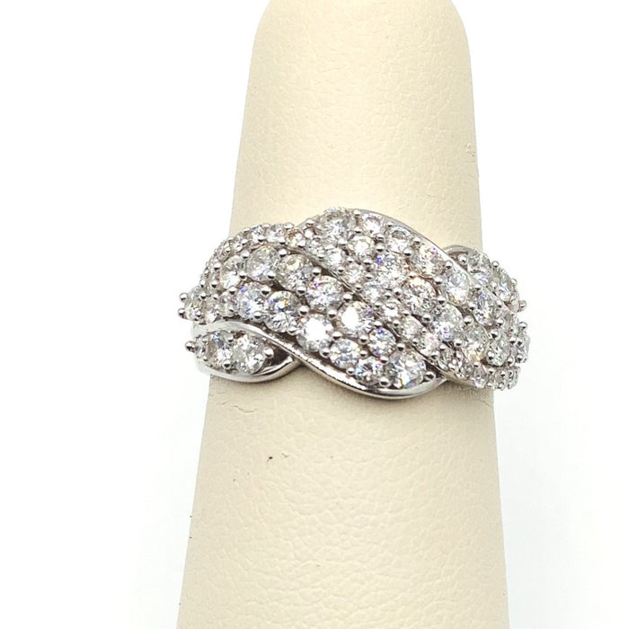 #10131101 SWIRL DIAMOND BAND