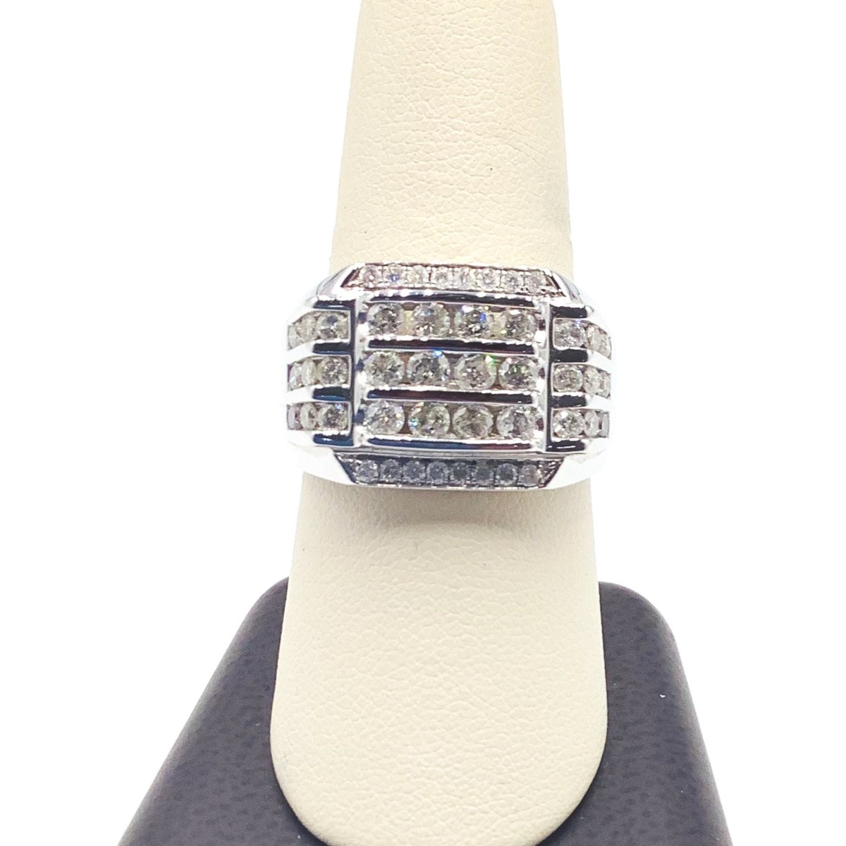 #AK71306 MEN'S FANCY BIG DIAMOND RING