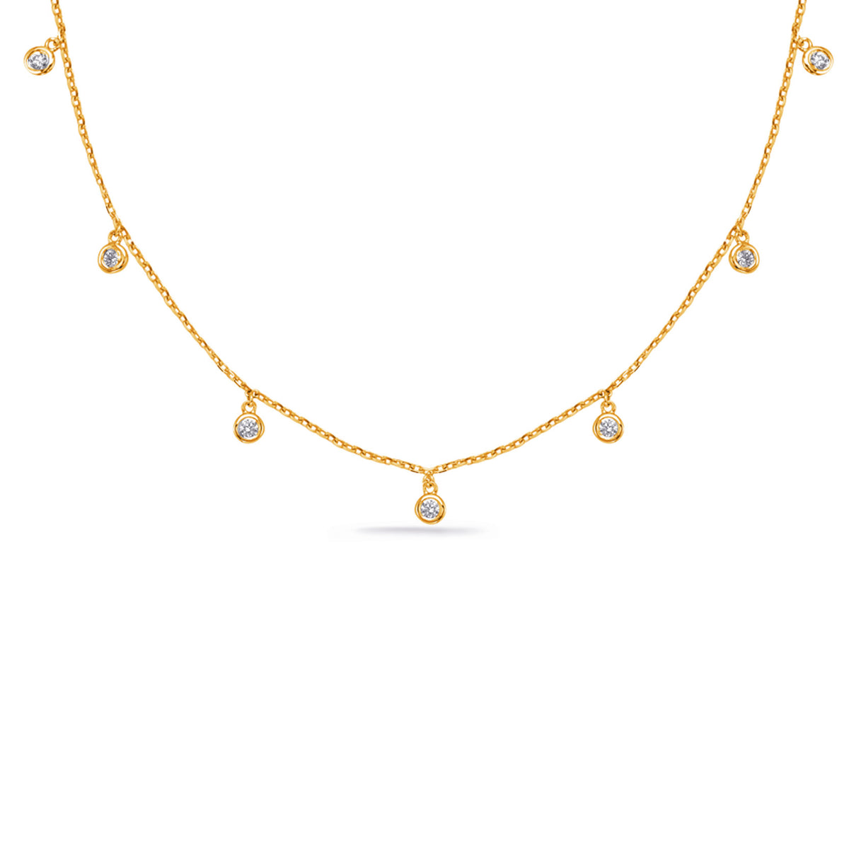 Yellow Gold Diamonds By The Yard - N1074-2.3MYG