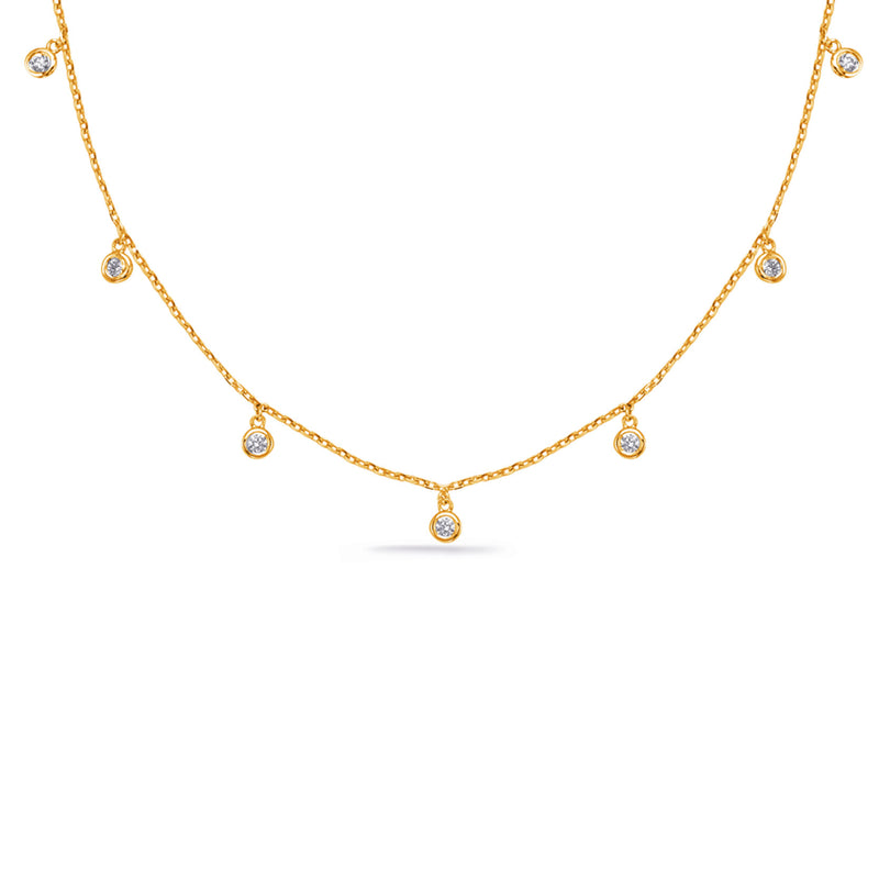 Yellow Gold Diamonds By The Yard - N1074-2.3MYG