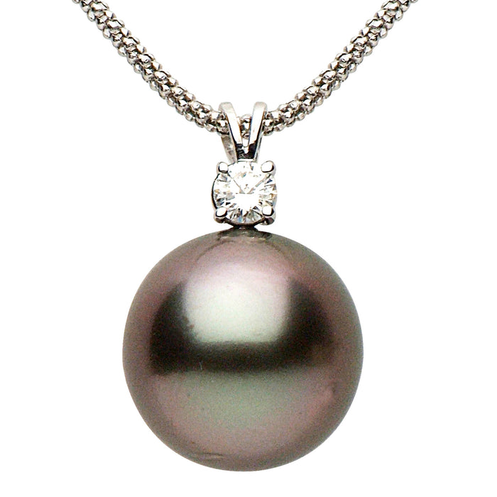 PEARL & DIAMOND PENDANT