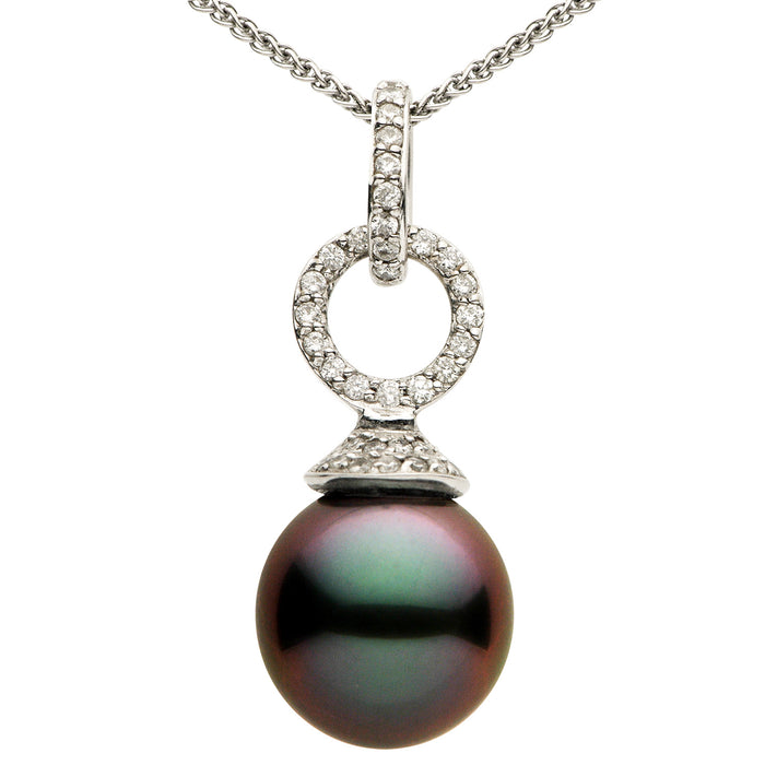 PEARL & DIAMOND PENDANT