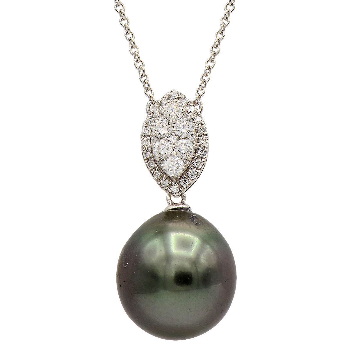 PEARL & DIAMOND PENDANT